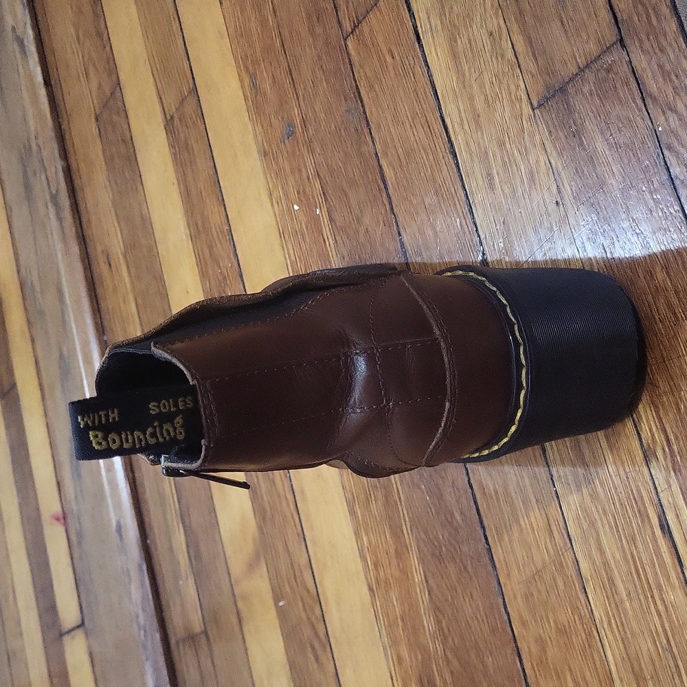 Dr. Martens Brown Heeled Boots - Picture 7 of 14